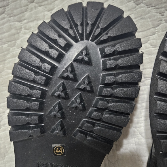 Gucci GG Black Rubber Mens Slip On Sandals/Crocs/Slide US 10.5/11 EU 44 UK 10 - Picture 9 of 15